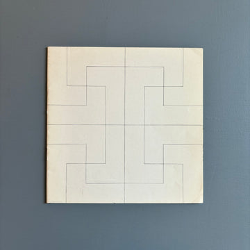 François Morellet (signed) - A la recherche d'une base. Peintures de Morellet  - Molnar 1958 - Saint-Martin Bookshop