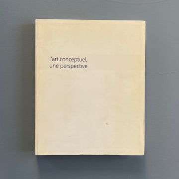 L'art conceptuel, une perspective - Paris Musées 1989 - Saint-Martin Bookshop