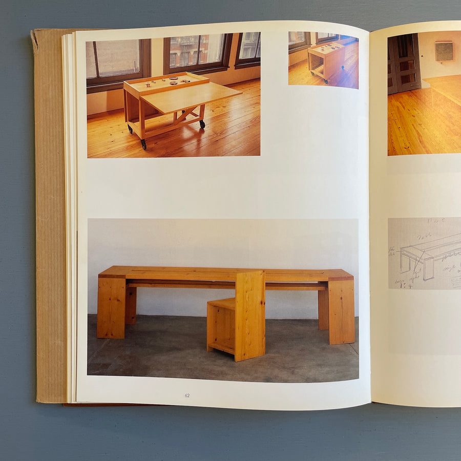 Donald Judd Furniture - Retrospective - Boymans-Van Beuningen Museum 1993 - Saint-Martin Bookshop