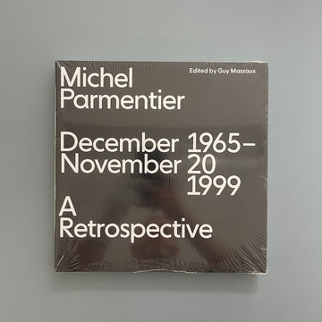 Michel Parmentier - A retrospective - Ortuzar/Loevenbruck 2016 - Saint-Martin Bookshop