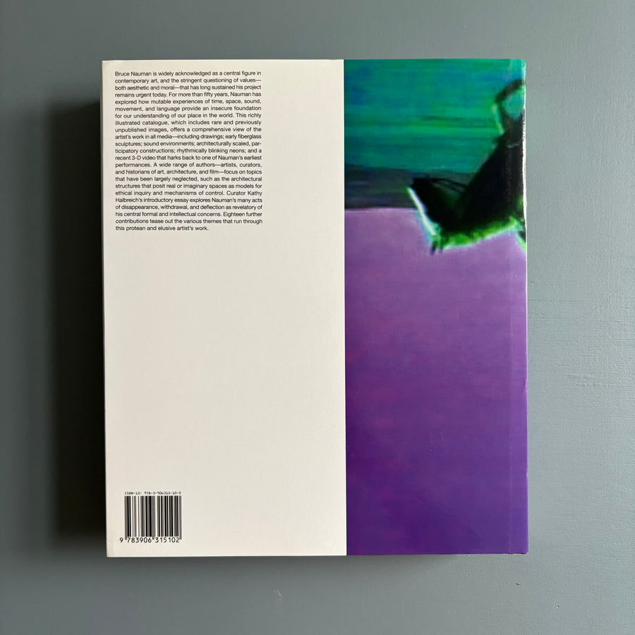 Bruce Nauman - Disappearing Acts - Moma 2018 - Saint-Martin Bookshop