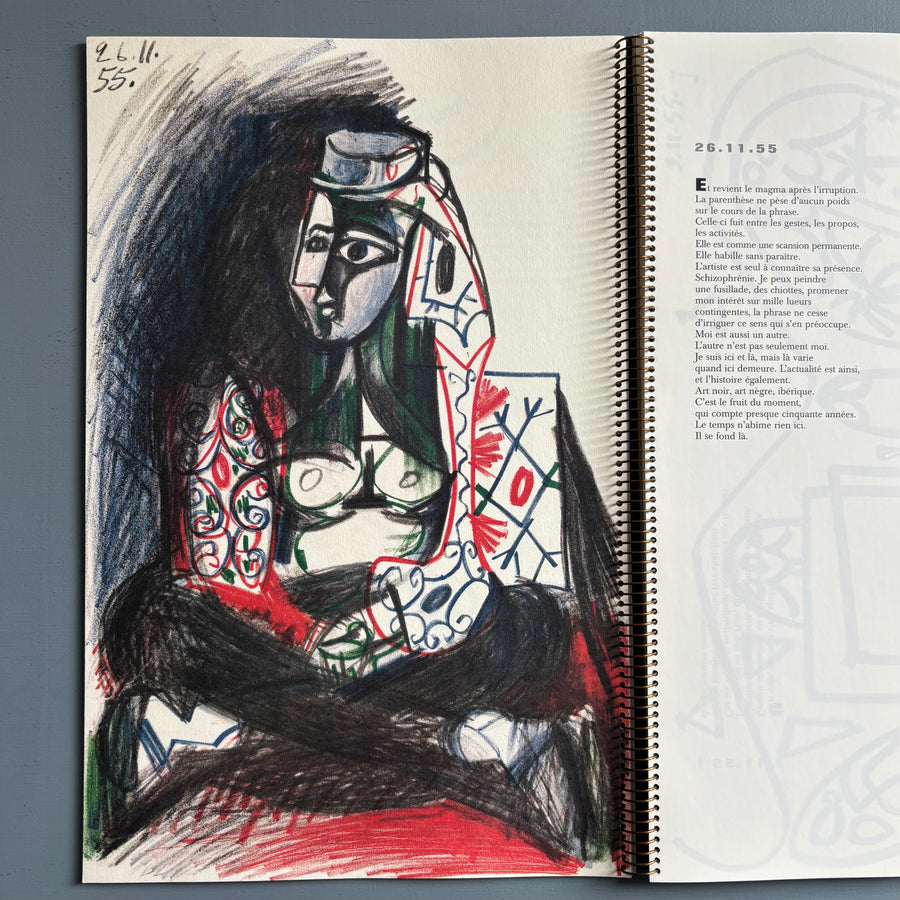 Pablo Picasso - Le carnet de la Californie - Editions Cercle d'Art 1999 - Saint-Martin Bookshop