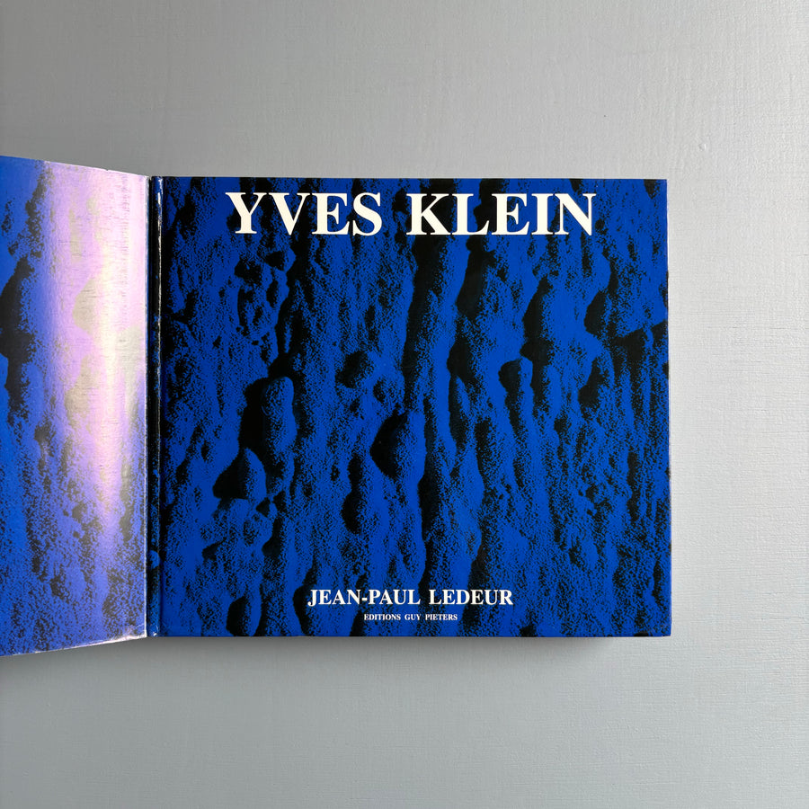 Yves Klein - Edition Guy Pieters 2000 - Saint-Martin Bookshop