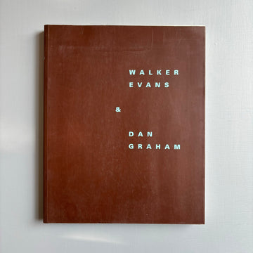 Walker Evans & Dan Graham - Witte de With 1992 - Saint-Martin Bookshop