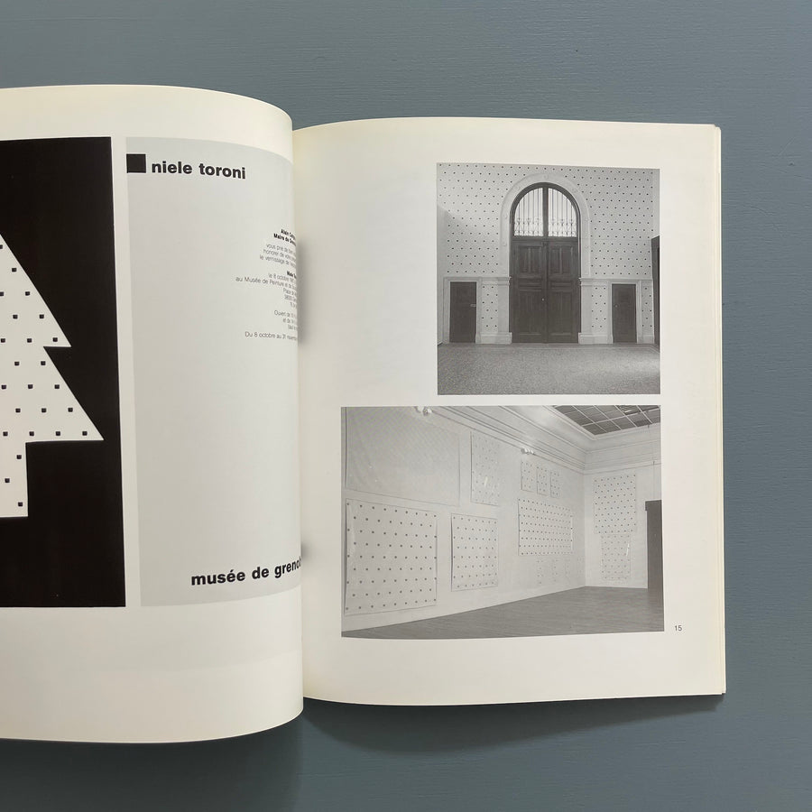 Niele Toroni - Catalogue raisonnable : Suite No. 1 - Ecole Régionale Supérieure d'Expression Plastique Tourcoing 1989 - Saint-Martin Bookshop