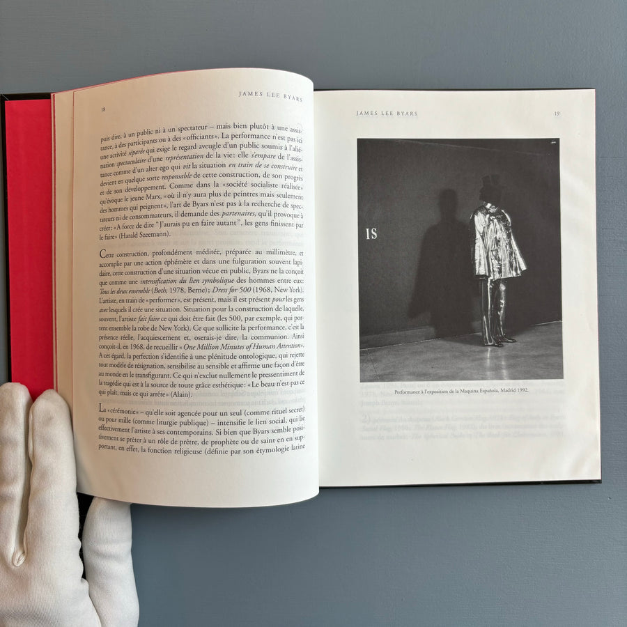 James Lee Byars - The Monument to Language. The Diamond Floor - Fondation Cartier 1995 - Saint-Martin Bookshop