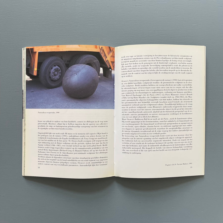 Gabriel Orozco - The Kanaal Art Foundation 1993 - Saint-Martin Bookshop