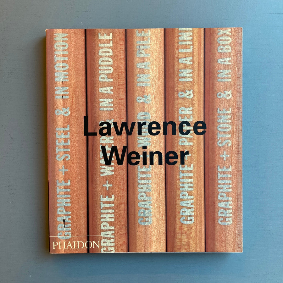 Lawrence Weiner - Phaidon 1998 - Saint-Martin Bookshop