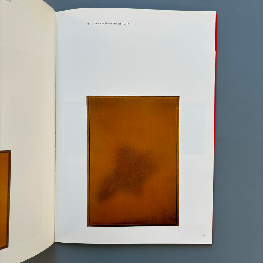 Yves Klein - Peintures de feu 1961-1962 - Editions Galerie de France 2004 - Saint-Martin Bookshop