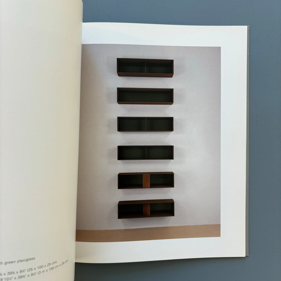 Donald Judd - Late Work - Pacewildenstein 2000 - Saint-Martin Bookshop