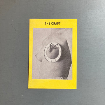 Jurgen Maelfeyt - APE #016 The Craft - Art Paper Editions 2011 - Saint-Martin Bookshop
