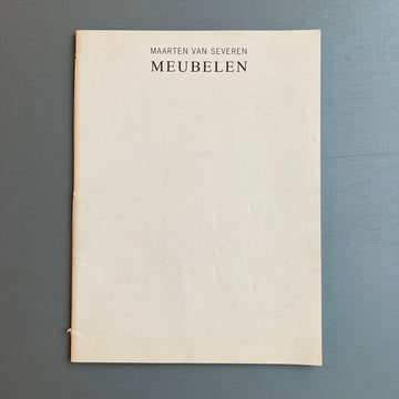 Maarten Van Severen (signed) - Meubelen - Maarten Van Severen 1994 - Saint-Martin Bookshop