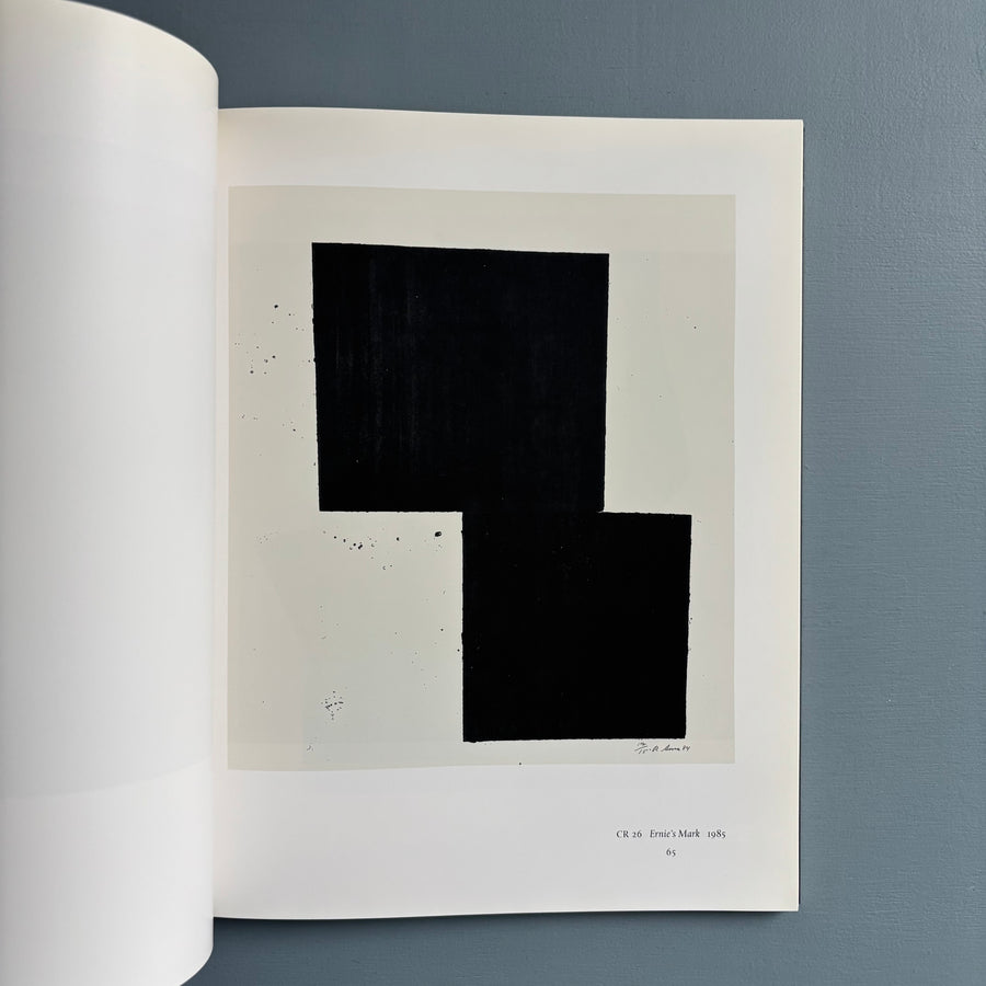 Richard Serra - Druckgrafik Prints Estampes - Heinrich Winterscheidt 1999 - Saint-Martin Bookshop