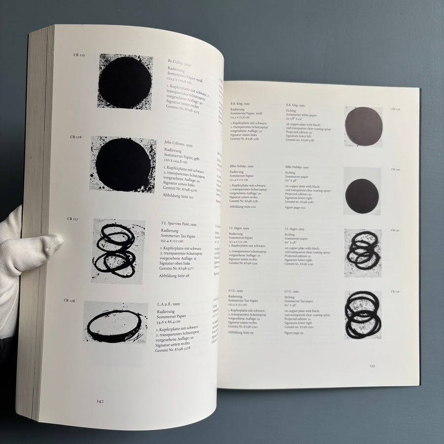 Richard Serra - Druckgrafik Prints Estampes - Heinrich Winterscheidt 1999 - Saint-Martin Bookshop