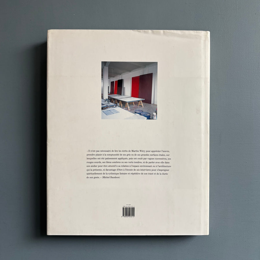 Marthe Wéry - Penser en peinture (1968-2000) - Ludion 2001 - Saint-Martin Bookshop