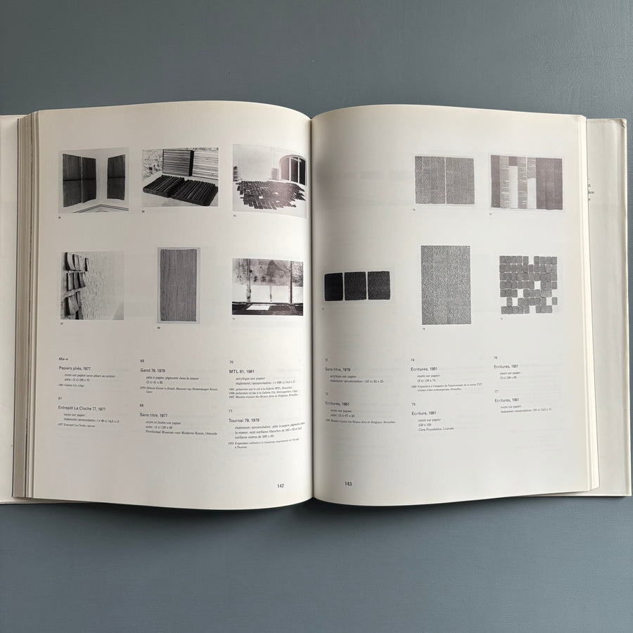 Marthe Wéry - Penser en peinture (1968-2000) - Ludion 2001 - Saint-Martin Bookshop