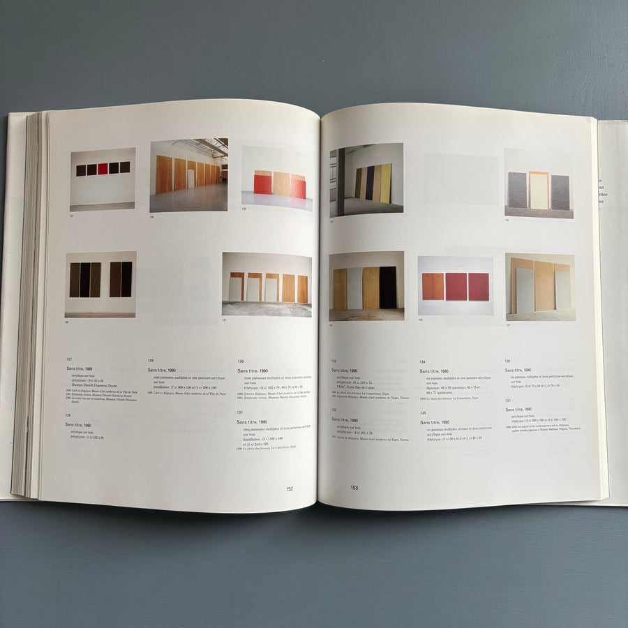 Marthe Wéry - Penser en peinture (1968-2000) - Ludion 2001 - Saint-Martin Bookshop