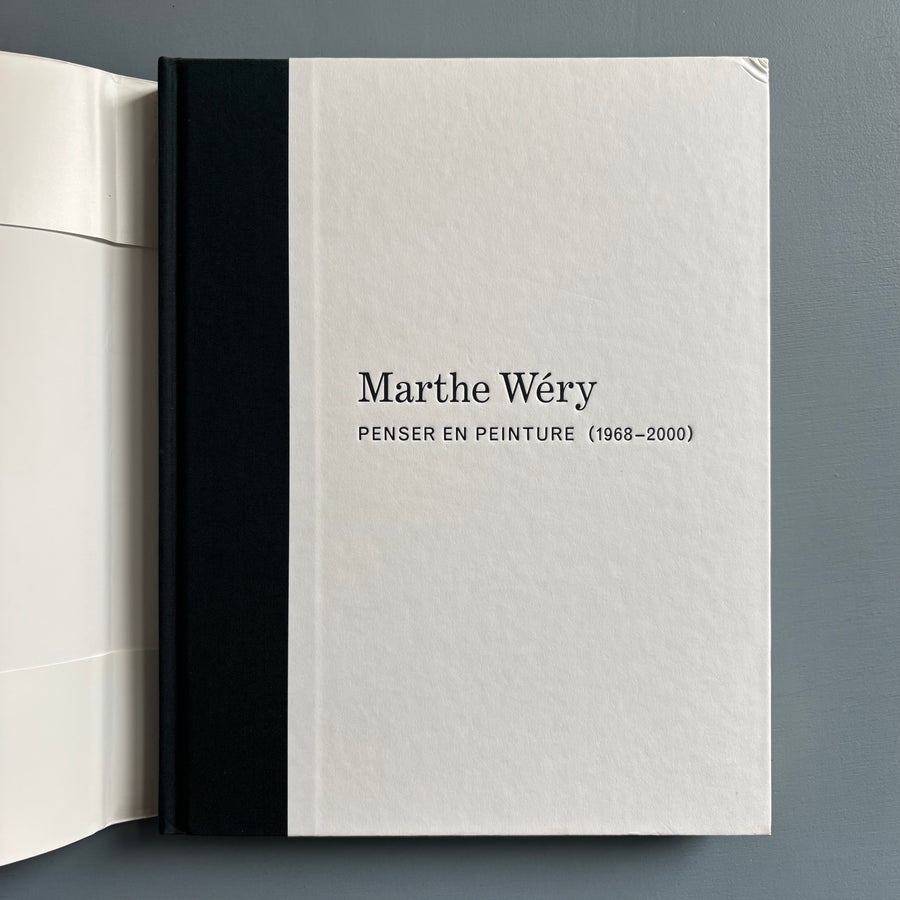 Marthe Wéry - Penser en peinture (1968-2000) - Ludion 2001 - Saint-Martin Bookshop