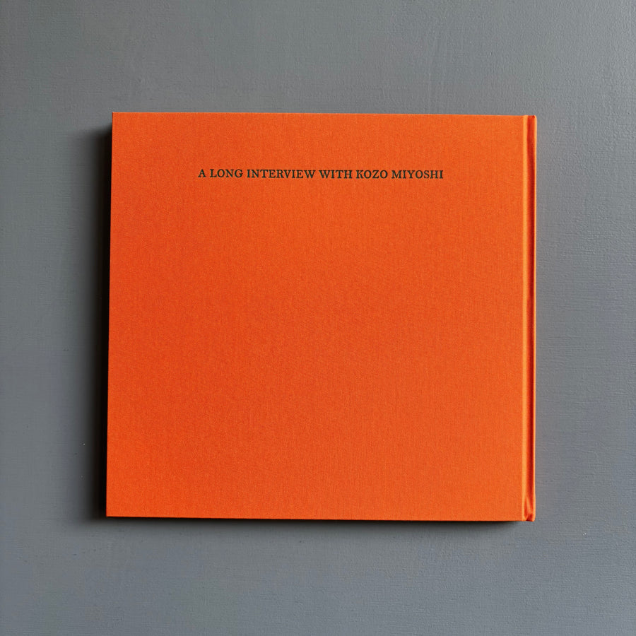 Kozo Miyoshi - A long interview with Kozo Miyoshi - Cairo Apartment 2025 - Saint-Martin Bookshop