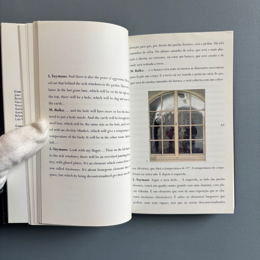 Luc Tuymans/Miroslaw Balka - Privacy - Fundaçao de Serralves 1998 - Saint-Martin Bookshop