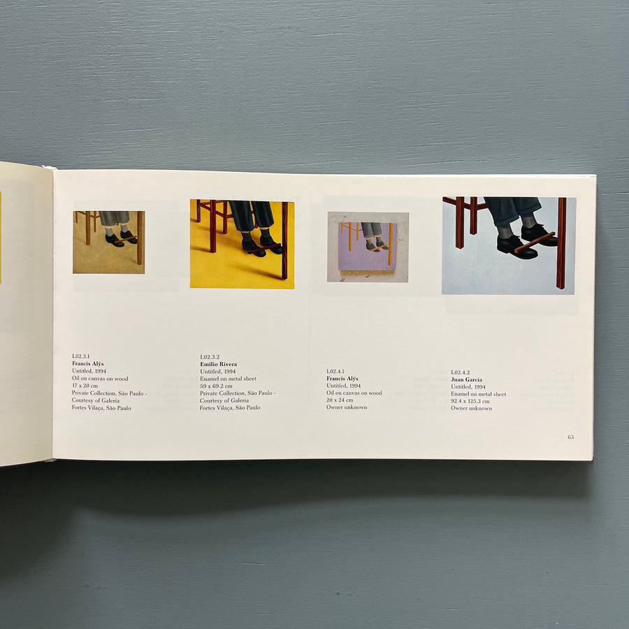 Francis Alÿs - Sign Painting Project- Steidl 1997 - Saint-Martin Bookshop