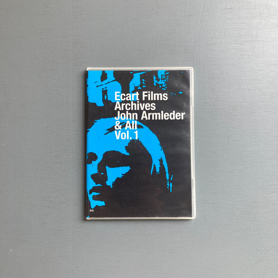 Ecart Films Archives John Armleder & All Vol. 1 DVD - Bureau Des Videos 2005 - Saint-Martin Bookshop