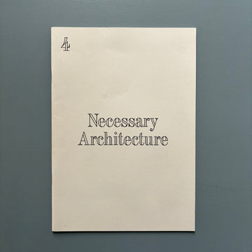 Architecture without Content 4: Necessary Architecture 2013 - Saint-Martin Bookshop