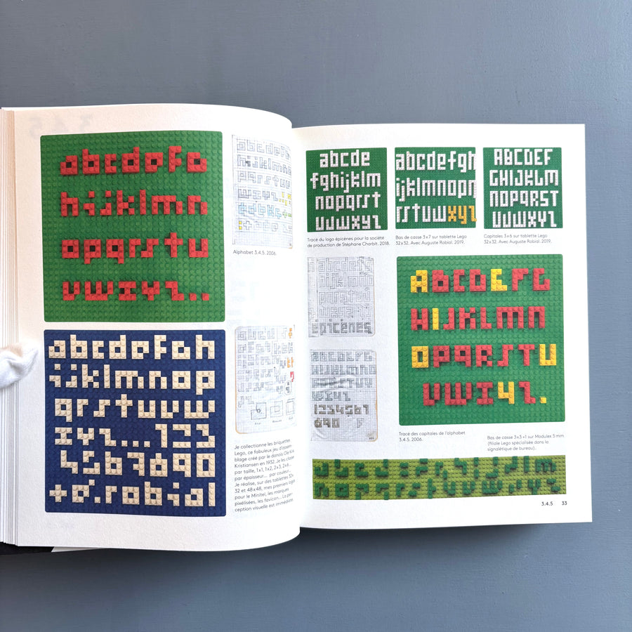 Etienne Robial - Alphabets+Tracés+ Logotypes - Magnani 2021