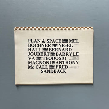 Plan & Space - Koninklijke Academie Gent 1977 - Saint-Martin Bookshop