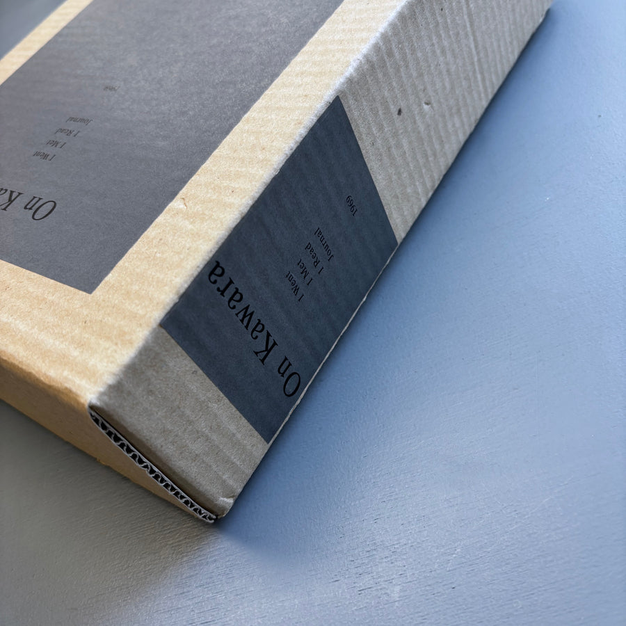 On Kawara - I Went, I Met, I Read, Journal, 1969 - König 1992 - Saint-Martin Bookshop