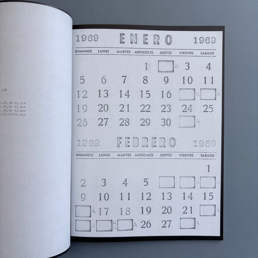 On Kawara - I Went, I Met, I Read, Journal, 1969 - König 1992 - Saint-Martin Bookshop