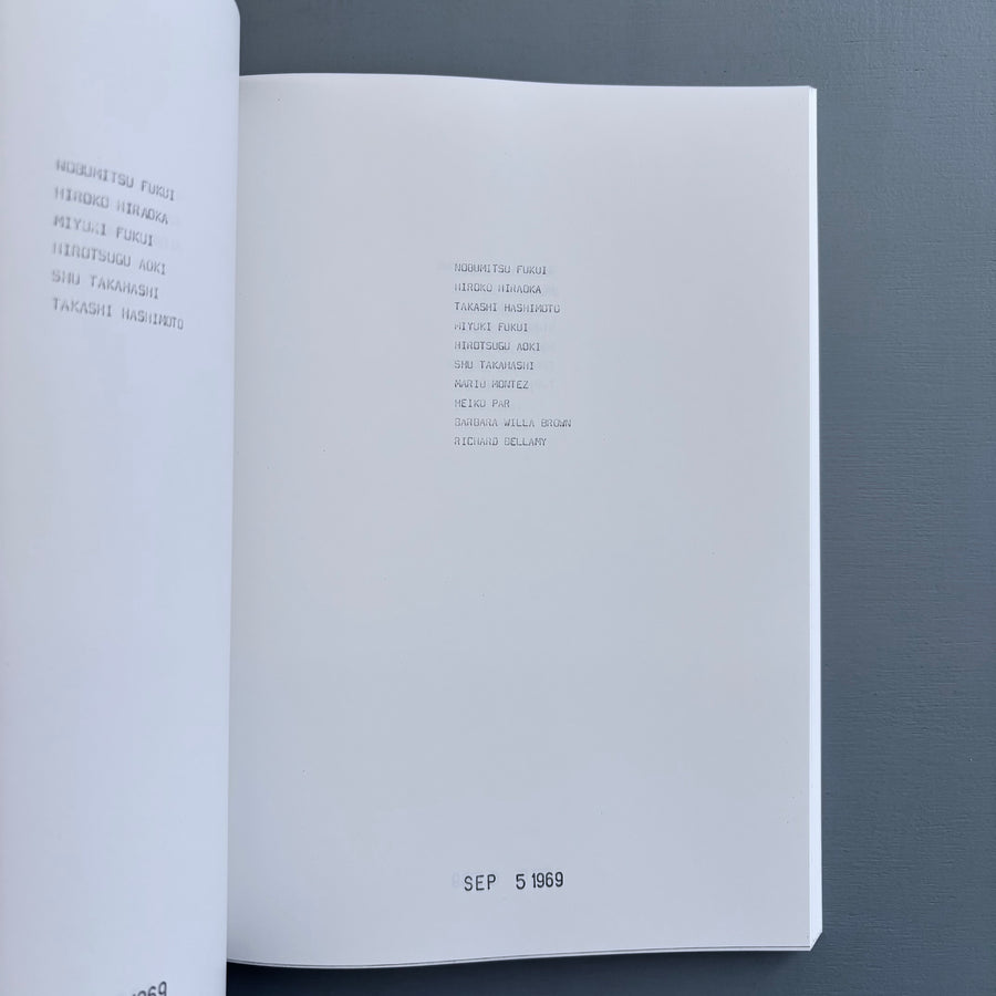 On Kawara - I Went, I Met, I Read, Journal, 1969 - König 1992 - Saint-Martin Bookshop