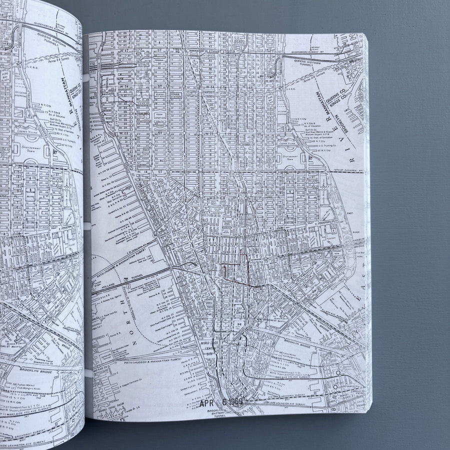 On Kawara - I Went, I Met, I Read, Journal, 1969 - König 1992 - Saint-Martin Bookshop