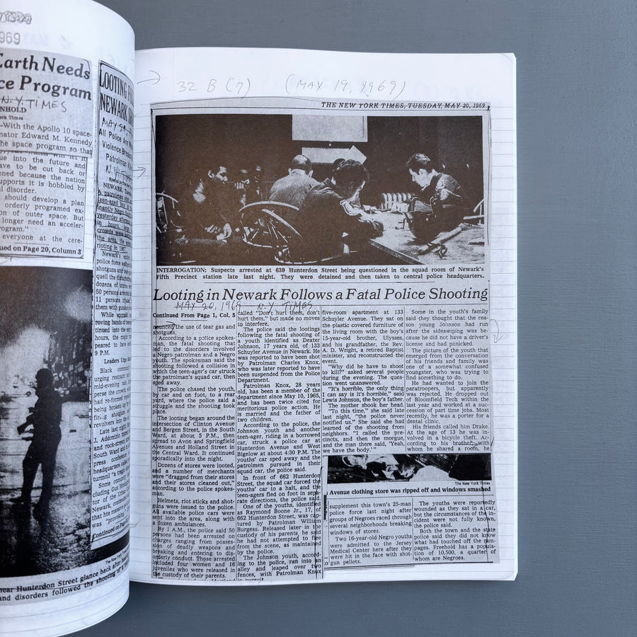 On Kawara - I Went, I Met, I Read, Journal, 1969 - König 1992 - Saint-Martin Bookshop