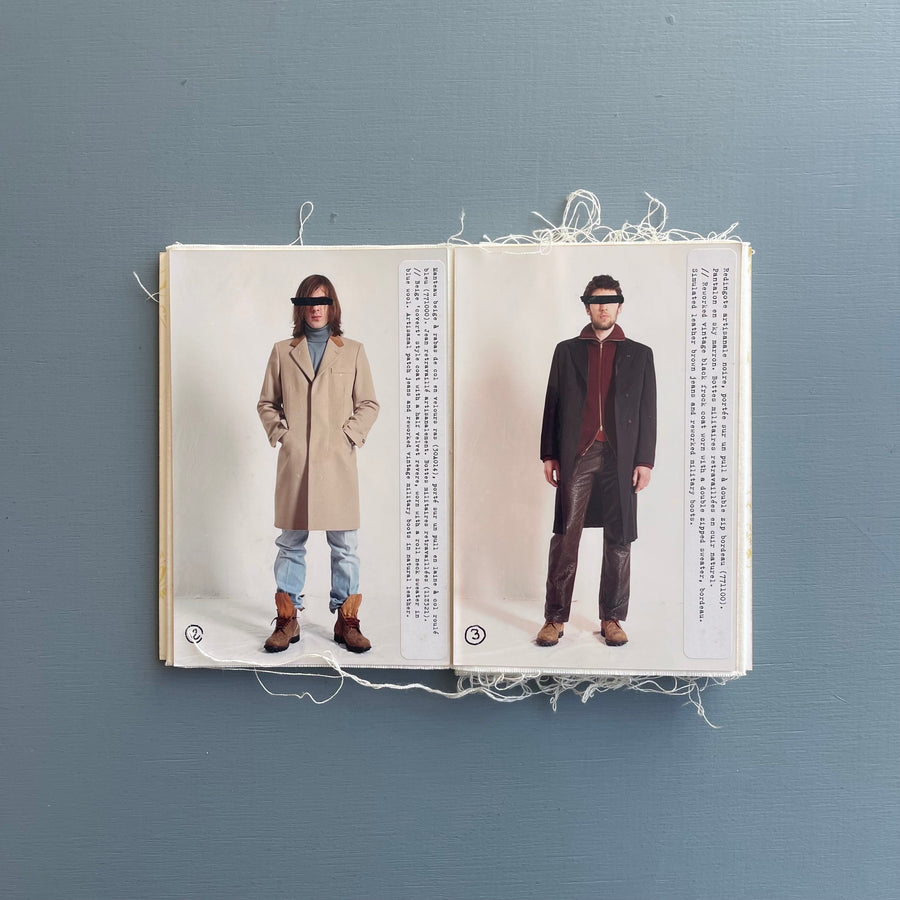 Maison Martin Margiela - Lookbook Men F/W 2002-2003 - Saint-Martin Bookshop