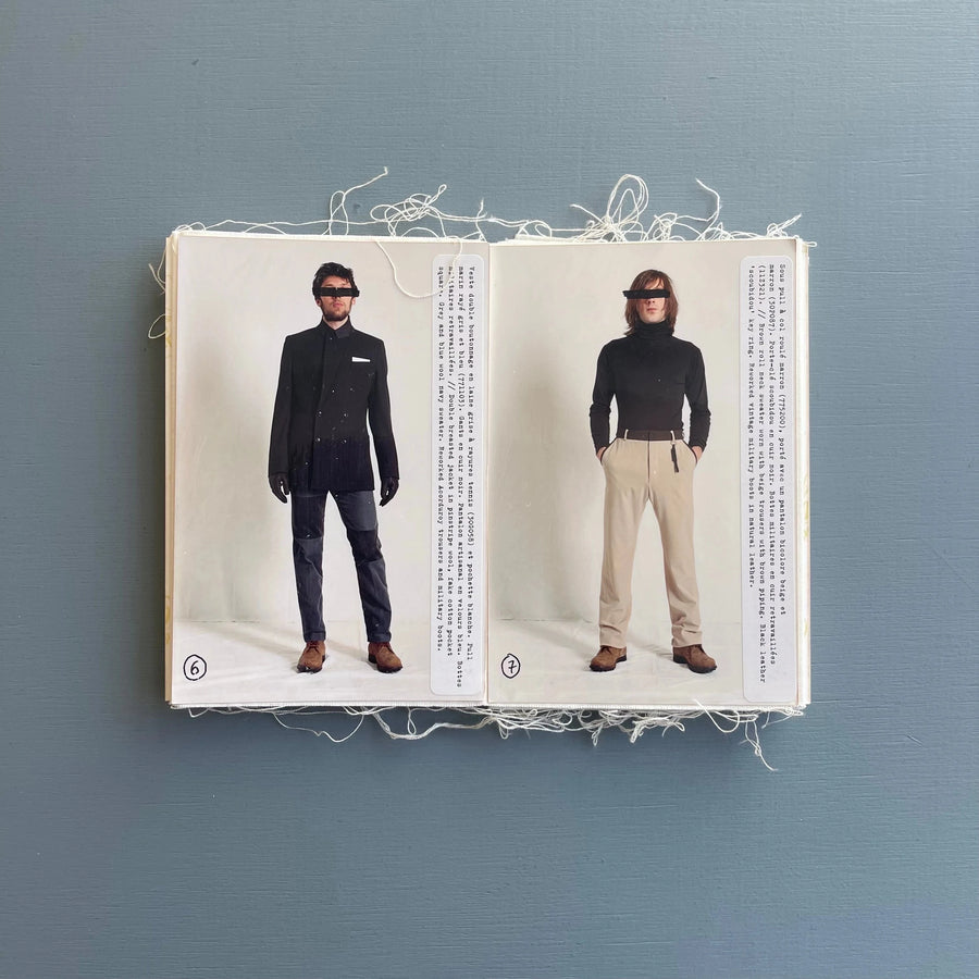 Maison Martin Margiela - Lookbook Men F/W 2002-2003 - Saint-Martin Bookshop