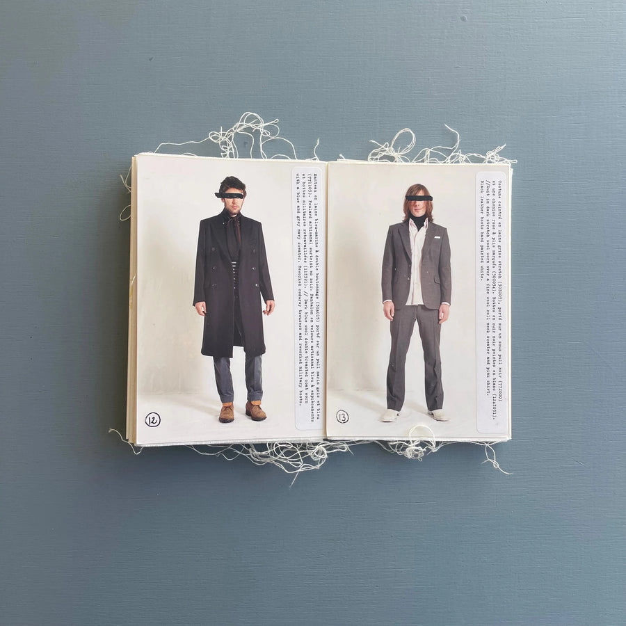 Maison Martin Margiela - Lookbook Men F/W 2002-2003 - Saint-Martin Bookshop