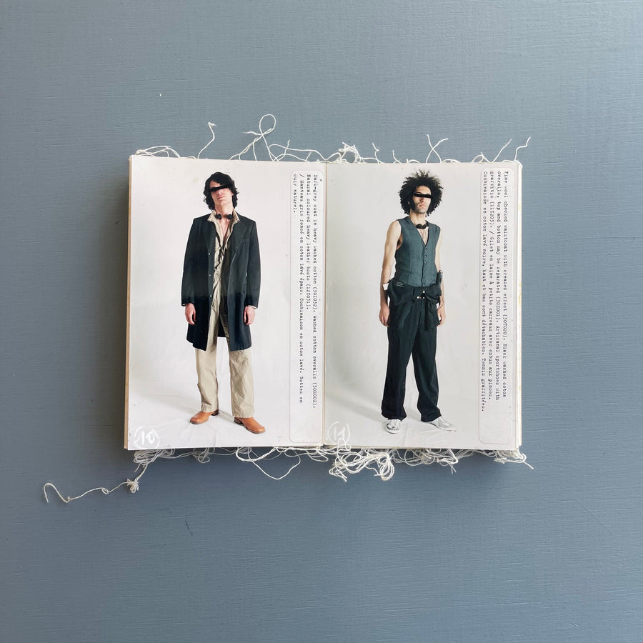 Maison Martin Margiela - Lookbook Men S/S 2002 - Saint-Martin Bookshop