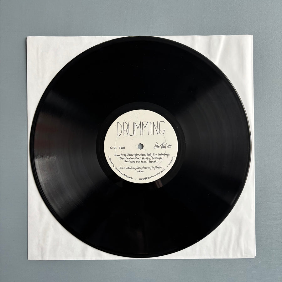 Steve Reich - Drumming - John Gibson + Multiples US 1971 - Saint-Martin Bookshop
