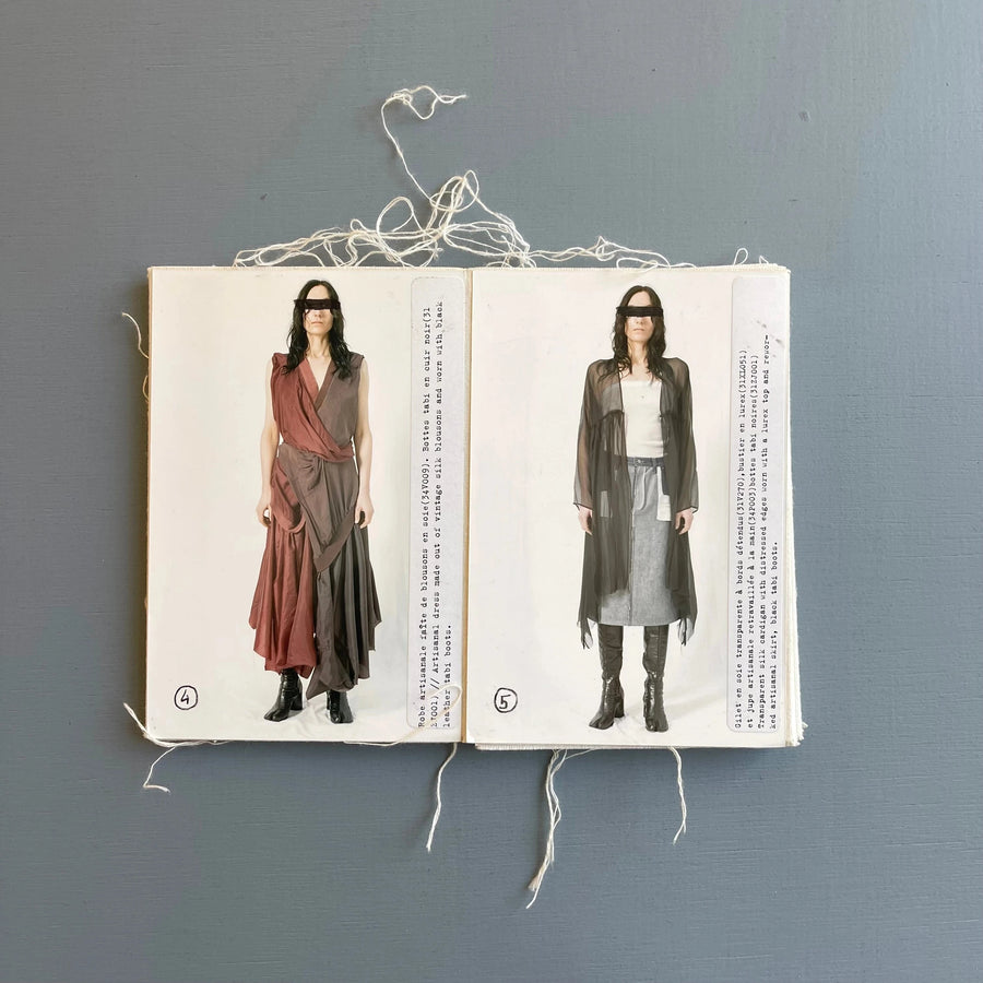 Maison Martin Margiela - Lookbook Women F/W 2004-2005 - Saint-Martin Bookshop