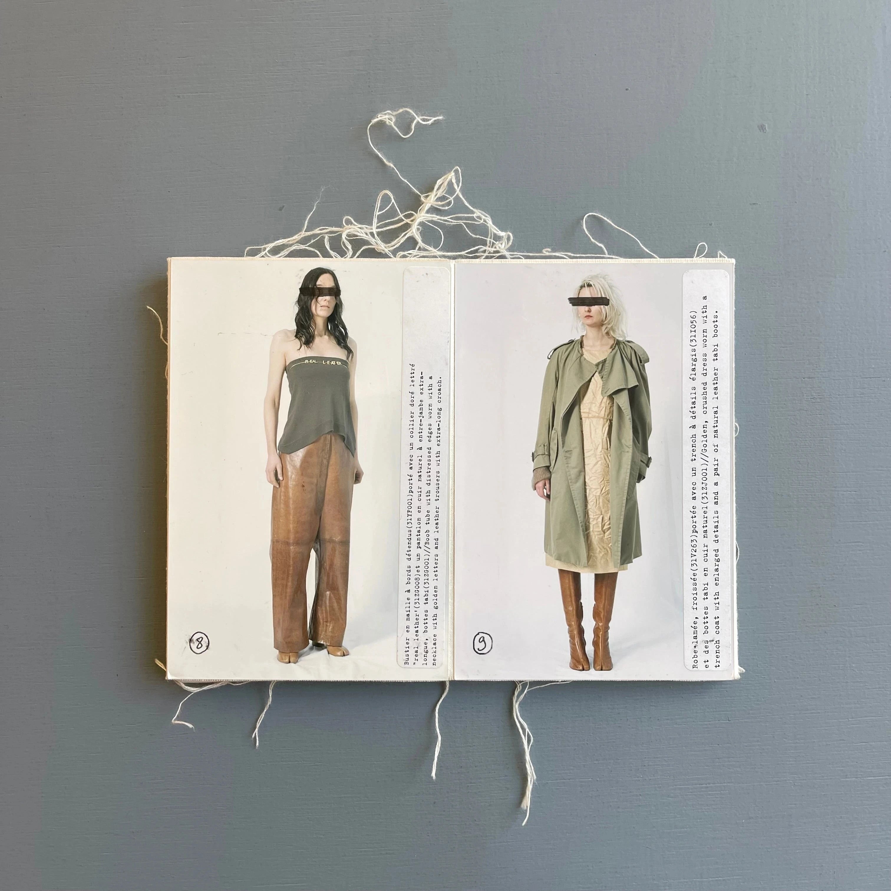 MARTIN MARGIELA 1997SS ポスター Marina Faust Kate Moss Martin Margiela S/S 1993 Marina Faust
