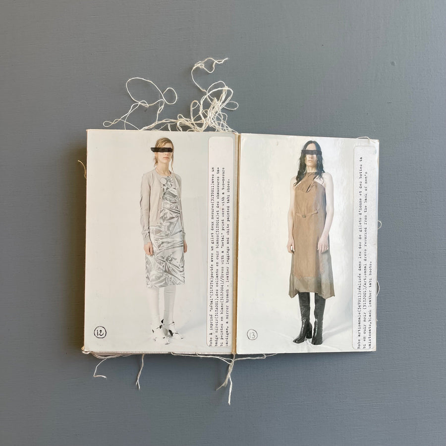 Maison Martin Margiela - Lookbook Women F/W 2004-2005 - Saint-Martin Bookshop