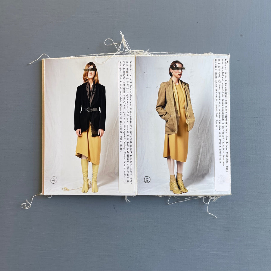 Maison Martin Margiela - Lookbook Women F/W 2003-2004 - Saint-Martin Bookshop