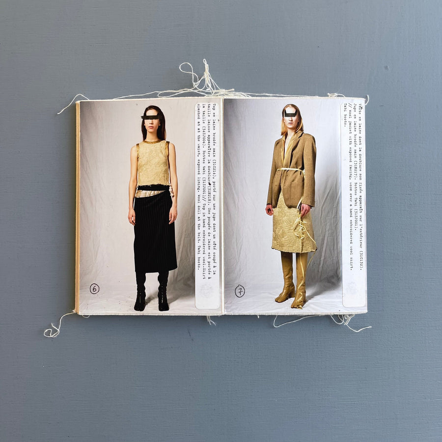 Maison Martin Margiela - Lookbook Women F/W 2003-2004 - Saint-Martin Bookshop