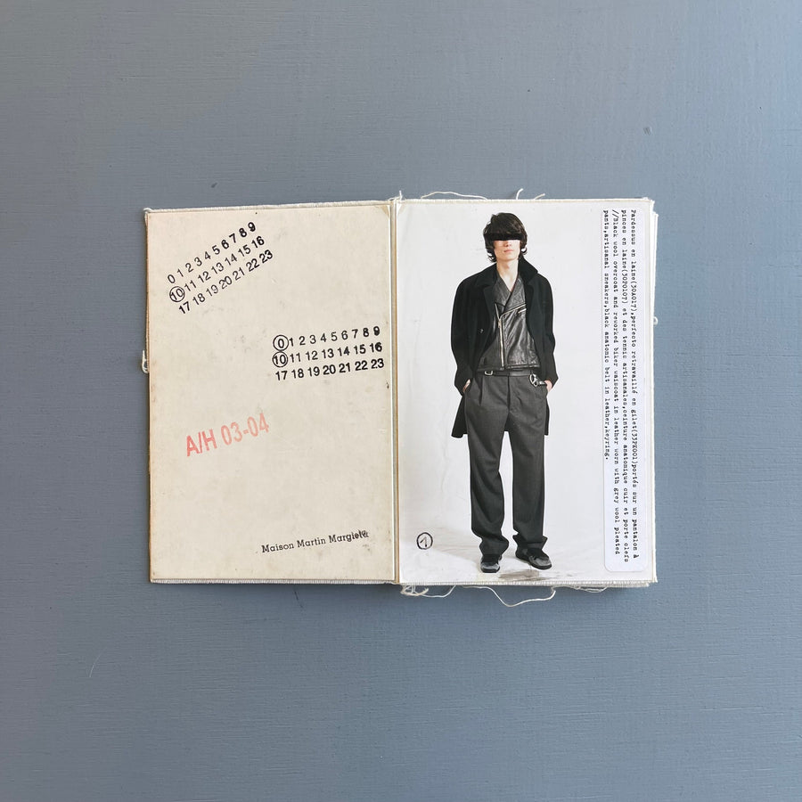 Maison Martin Margiela - Lookbook Men - F/W 2003-2004 - Saint-Martin Bookshop