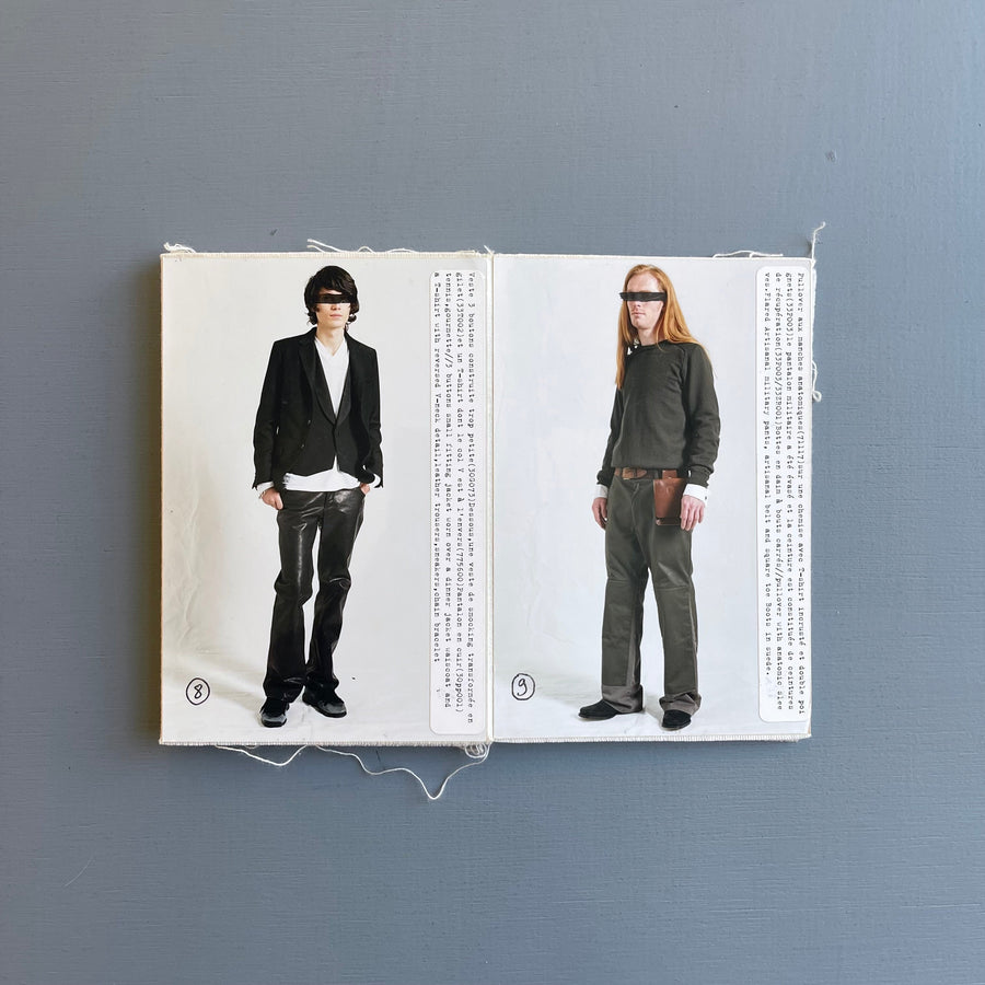 Maison Martin Margiela - Lookbook Men - F/W 2003-2004 - Saint-Martin Bookshop