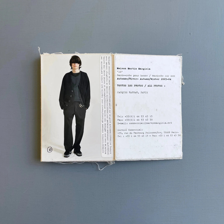 Maison Martin Margiela - Lookbook Men - F/W 2003-2004 - Saint-Martin Bookshop