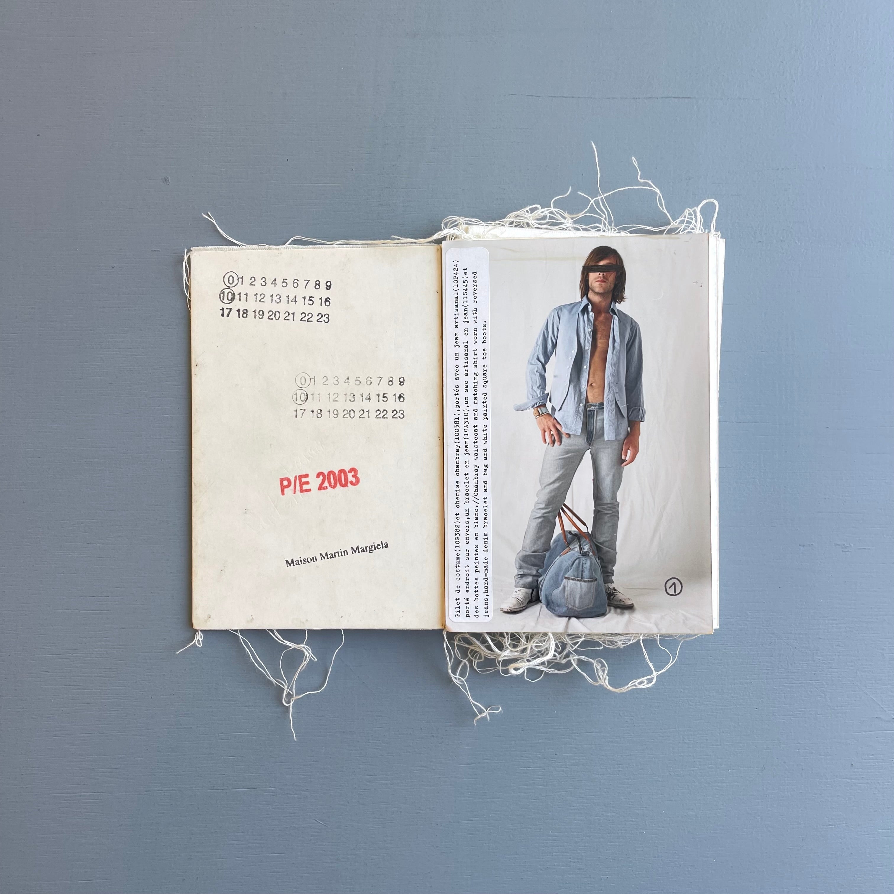 Maison Martin Margiela - Men S/S 2003 - Saint-Martin Bookshop