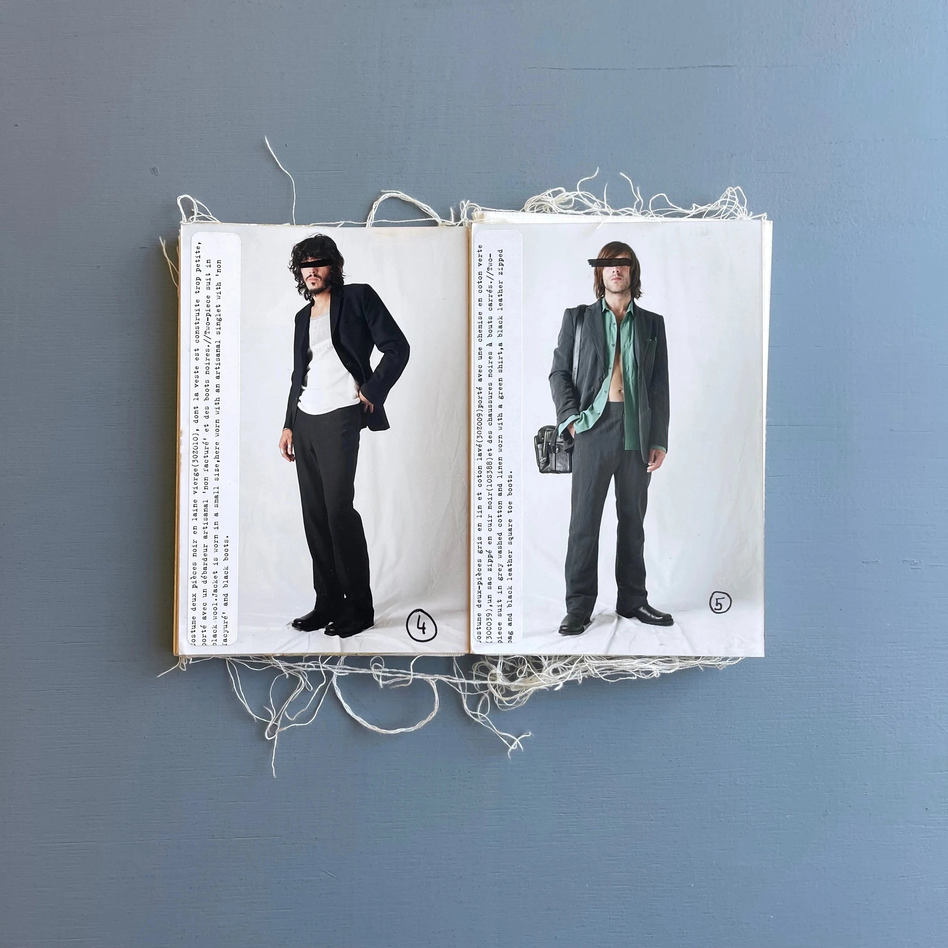 Maison Martin Margiela - Men S/S 2003 - Saint-Martin Bookshop