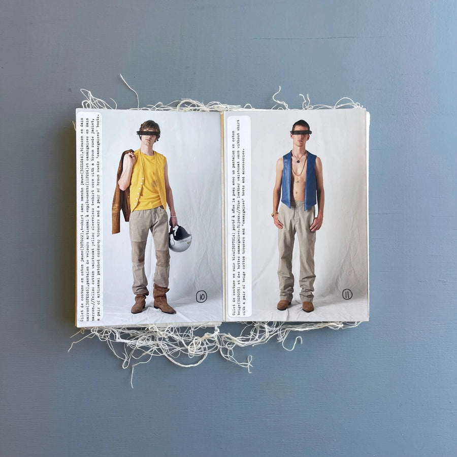 Maison Martin Margiela - Lookbook Men S/S 2003 - Saint-Martin Bookshop